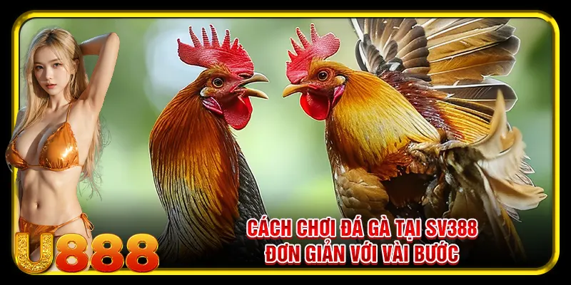 Cách chơi đá gà tại SV388 đơn giản với vài bước