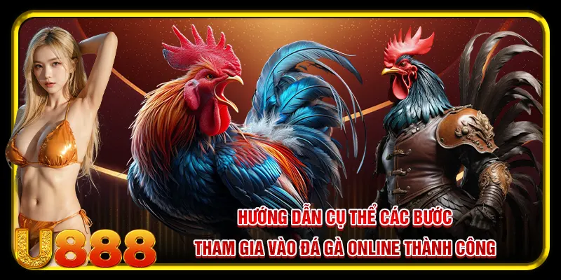 Hướng dẫn cụ thể các bước tham gia vào đá gà online thành công